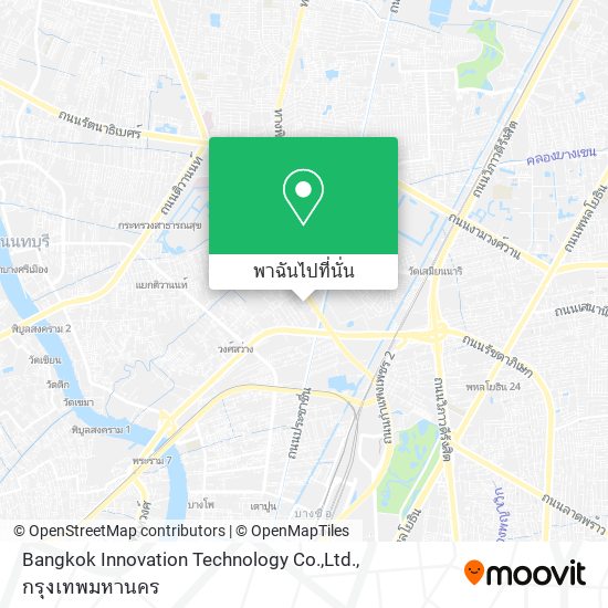 Bangkok Innovation Technology Co.,Ltd. แผนที่