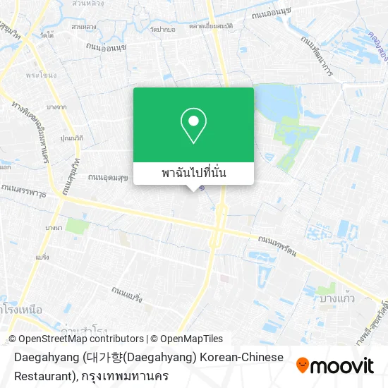 Daegahyang (대가향(Daegahyang) Korean-Chinese Restaurant) แผนที่