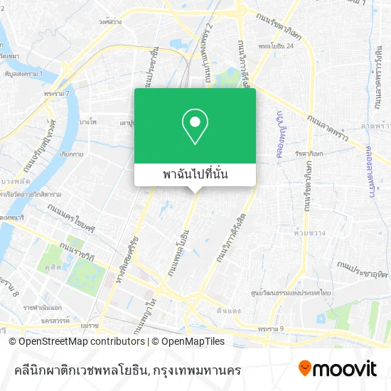 คลีนิกผาติกเวชพหลโยธิน แผนที่