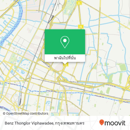 Benz Thonglor Viphawadee แผนที่