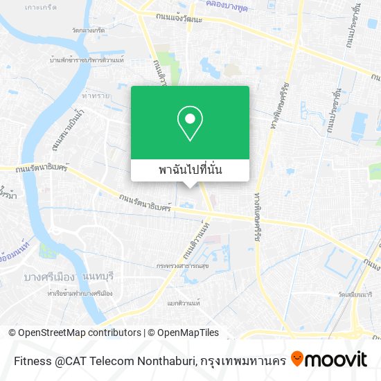 Fitness @CAT Telecom Nonthaburi แผนที่