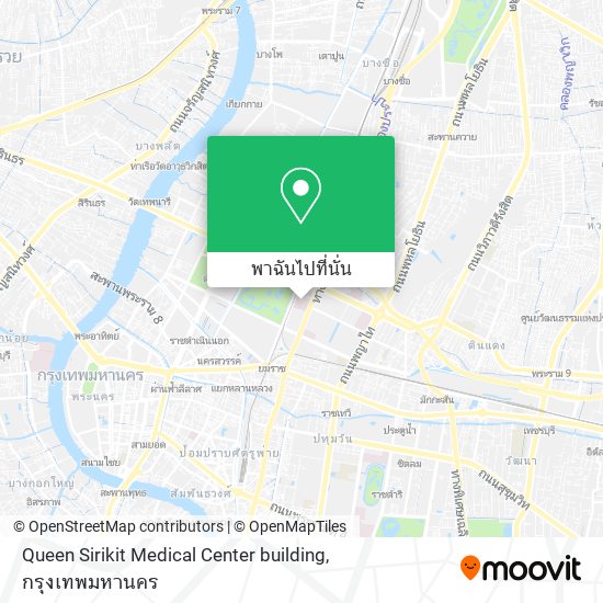 Queen Sirikit Medical Center building แผนที่