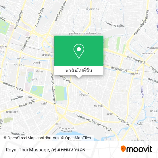 Royal Thai Massage แผนที่