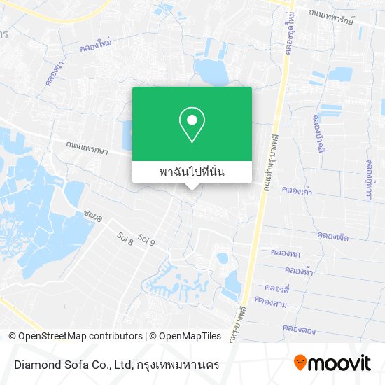 Diamond Sofa Co., Ltd แผนที่