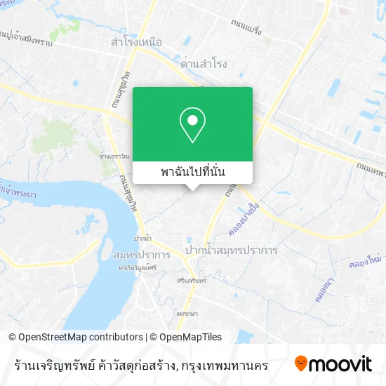 ร้านเจริญทรัพย์ ค้าวัสดุก่อสร้าง แผนที่