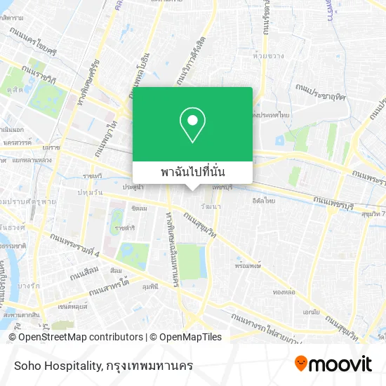 Soho Hospitality แผนที่