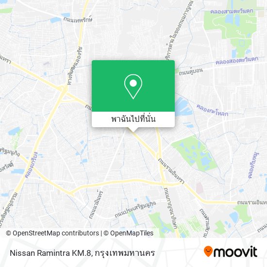 Nissan Ramintra KM.8 แผนที่