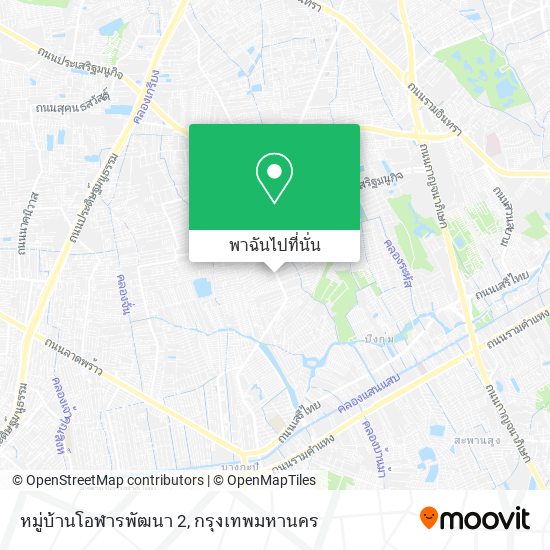 หมู่บ้านโอฬารพัฒนา 2 แผนที่