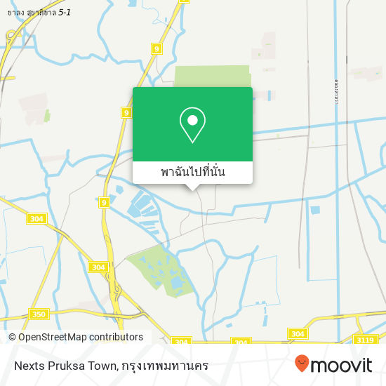 Nexts Pruksa Town แผนที่