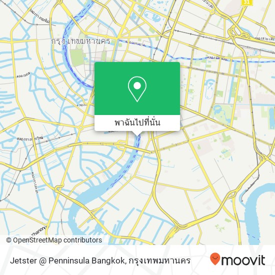 Jetster @ Penninsula Bangkok แผนที่