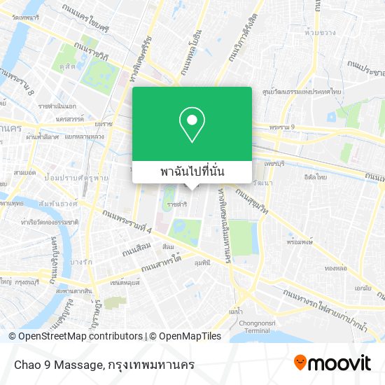 Chao 9 Massage แผนที่