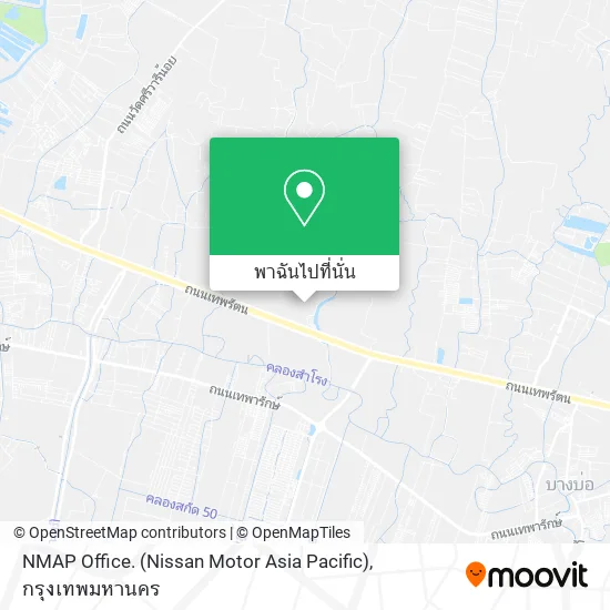 NMAP Office. (Nissan Motor Asia Pacific) แผนที่