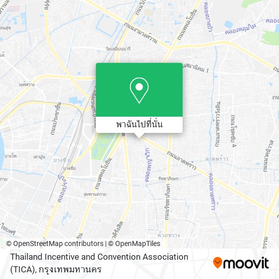Thailand Incentive and Convention Association (TICA) แผนที่