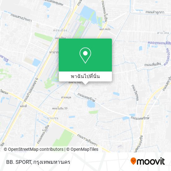 BB. SPORT แผนที่