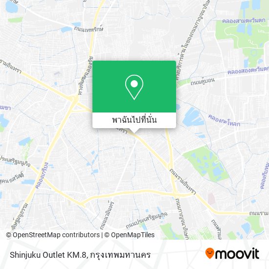 Shinjuku Outlet KM.8 แผนที่