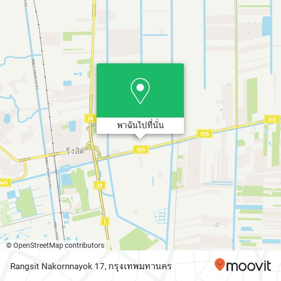 Rangsit Nakornnayok 17 แผนที่