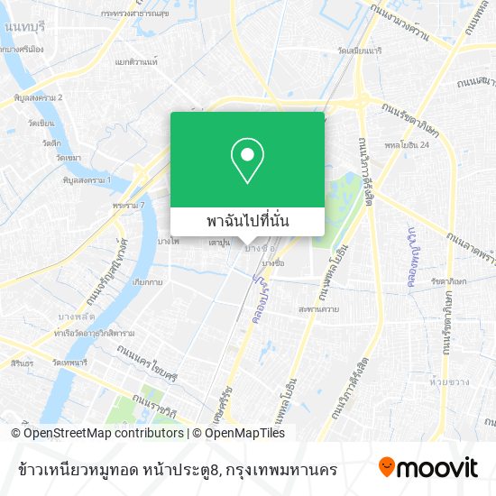 ข้าวเหนียวหมูทอด หน้าประตู8 แผนที่