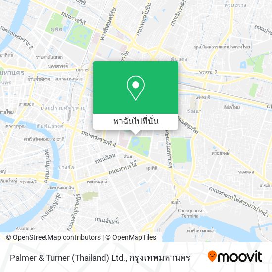 Palmer & Turner (Thailand) Ltd. แผนที่