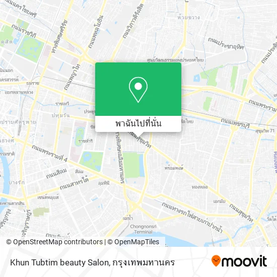 Khun Tubtim beauty Salon แผนที่