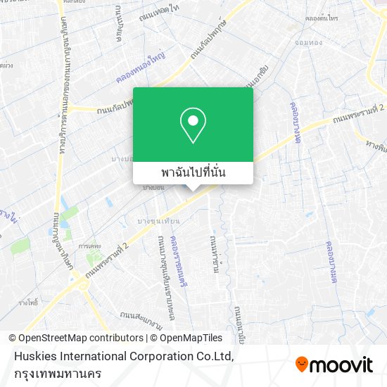 Huskies International Corporation Co.Ltd แผนที่