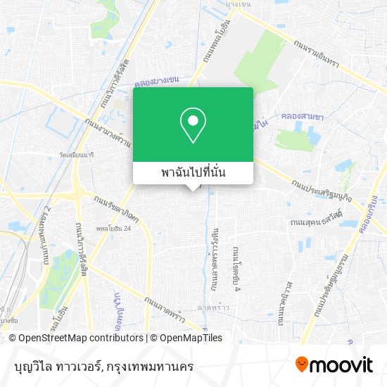 บุญวิไล ทาวเวอร์ แผนที่