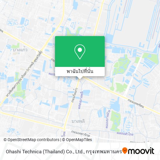 Ohashi Technica (Thailand) Co., Ltd. แผนที่