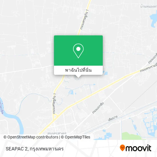 SEAPAC 2 แผนที่
