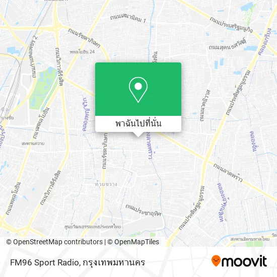 FM96 Sport Radio แผนที่