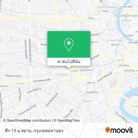 ตึก 15 ม.สยาม แผนที่