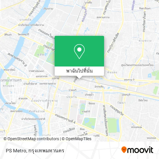 PS Metro แผนที่