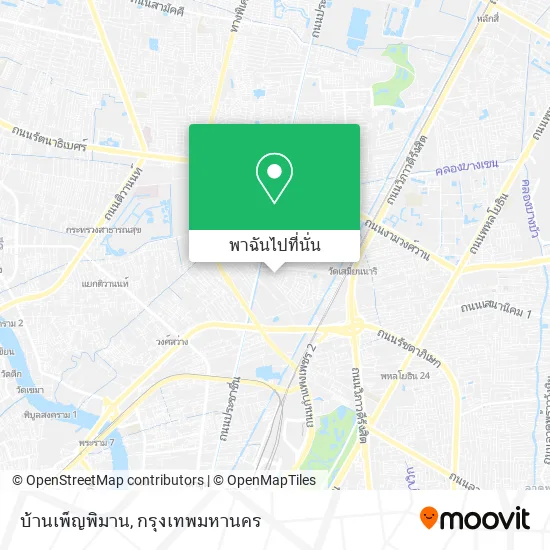 บ้านเพ็ญพิมาน แผนที่