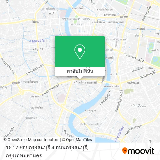 15,17 ซอยกรุงธนบุรี 4 ถนนกรุงธนบุรี แผนที่