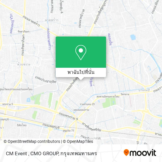 CM Event , CMO GROUP แผนที่