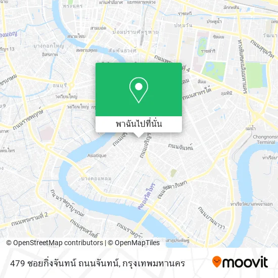 479 ซอยกิ่งจันทน์ ถนนจันทน์ แผนที่