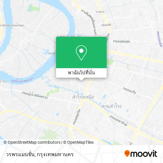 วรพรแมนชั่น แผนที่