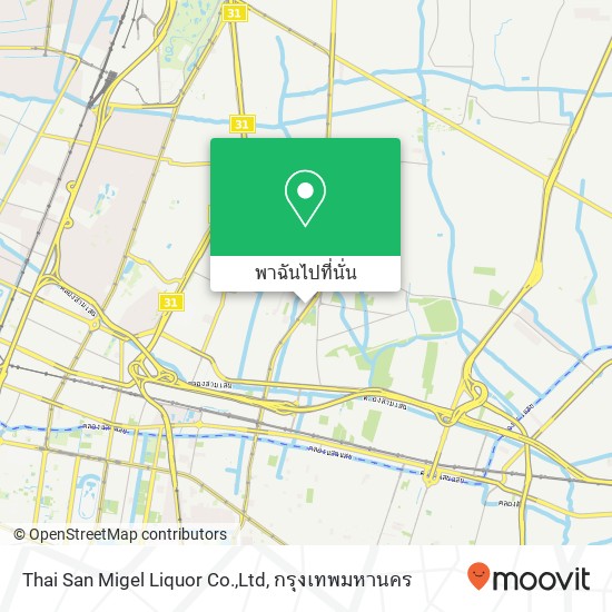 Thai San Migel Liquor Co.,Ltd แผนที่