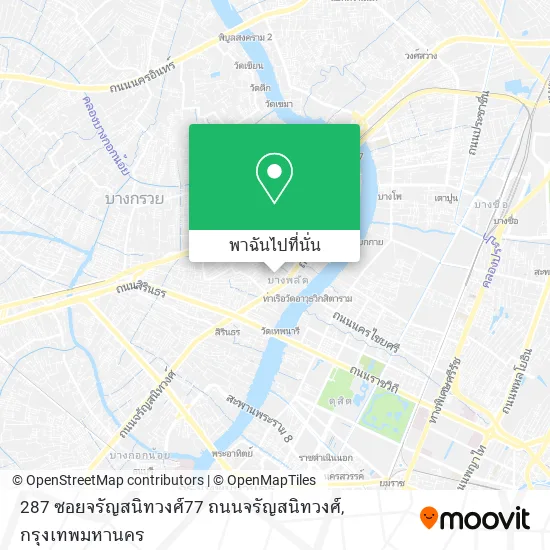 287 ซอยจรัญสนิทวงศ์77 ถนนจรัญสนิทวงศ์ แผนที่