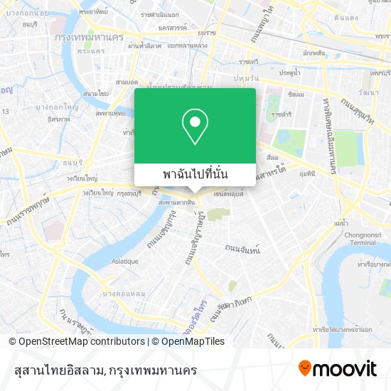 สุสานไทยอิสลาม แผนที่