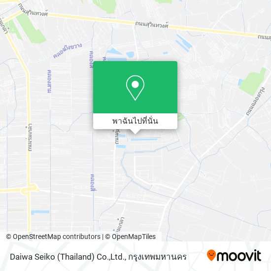 Daiwa Seiko (Thailand) Co.,Ltd. แผนที่