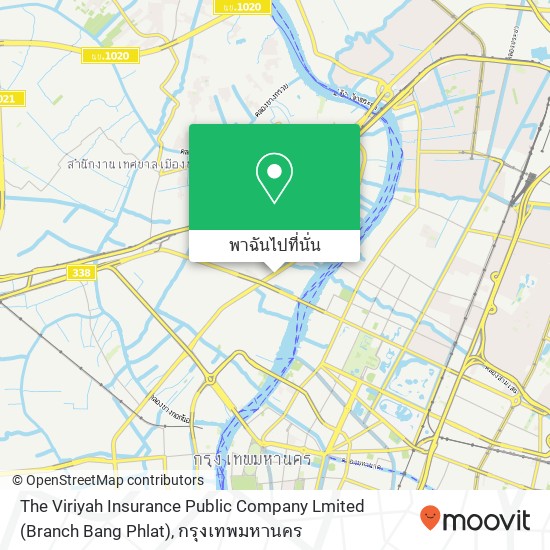 The Viriyah Insurance Public Company Lmited (Branch Bang Phlat) แผนที่