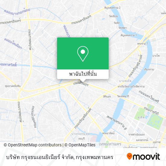 บริษัท กรุงธนเอนยิเนียร์ จำกัด แผนที่