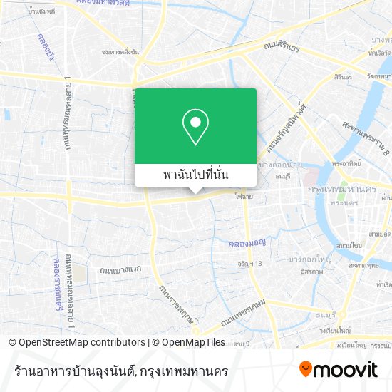ร้านอาหารบ้านลุงนันต์ แผนที่