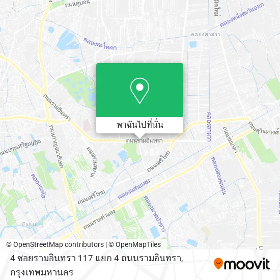 4 ซอยรามอินทรา 117 แยก 4 ถนนรามอินทรา แผนที่