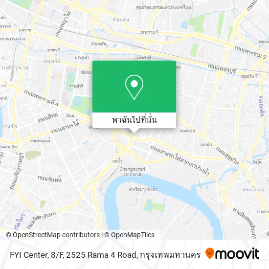 FYI Center, 8 / F, 2525 Rama 4 Road แผนที่