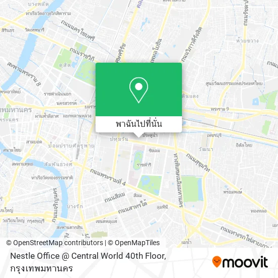 Nestle Office @ Central World 40th Floor แผนที่