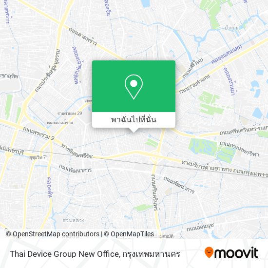 Thai Device Group New Office แผนที่