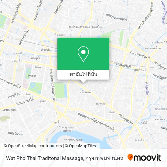 Wat Pho Thai Traditonal Massage แผนที่