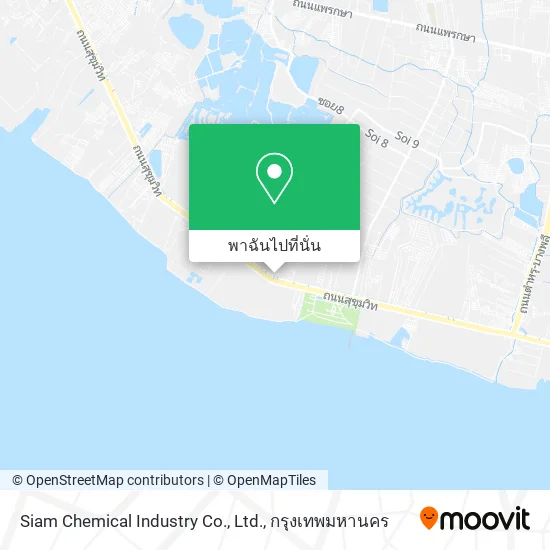 Siam Chemical Industry  Co., Ltd. แผนที่