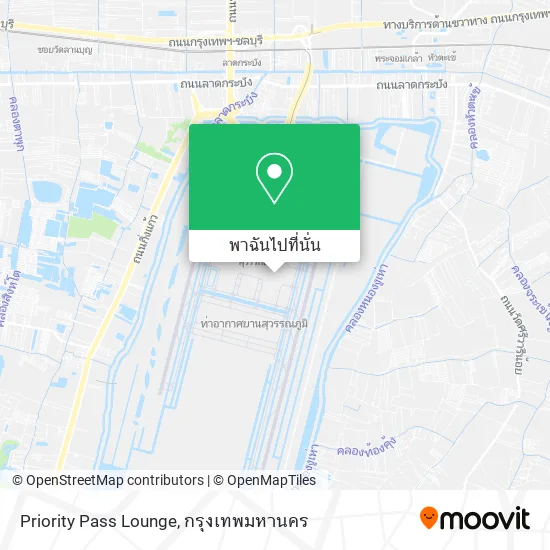 Priority Pass Lounge แผนที่
