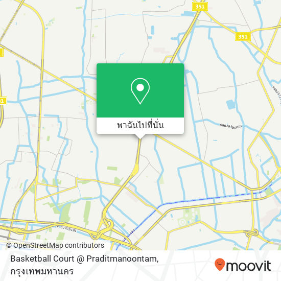 Basketball Court @ Praditmanoontam แผนที่